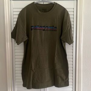 Men’s Patagonia Logo T-Shirt in a Size Large